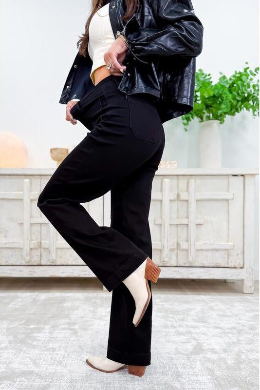 SCULPTD High Rise Straight Jeans